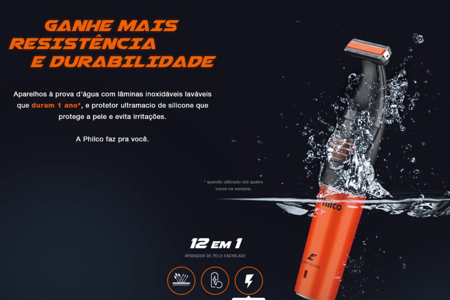 Linha Easyblade Philco